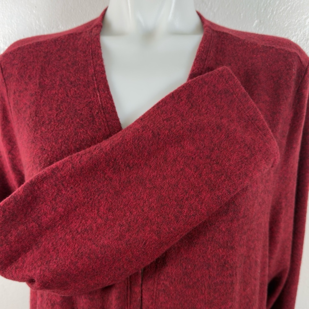Torrid Super Soft Red Open Front Cardigan Duster Size 2 - Picture 7 of 12